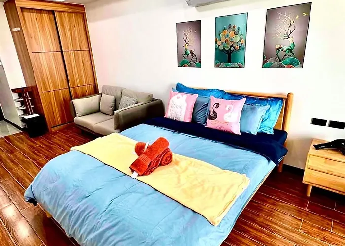 Sy Bay Cozy Staycation Near Airport Okada Apartamento